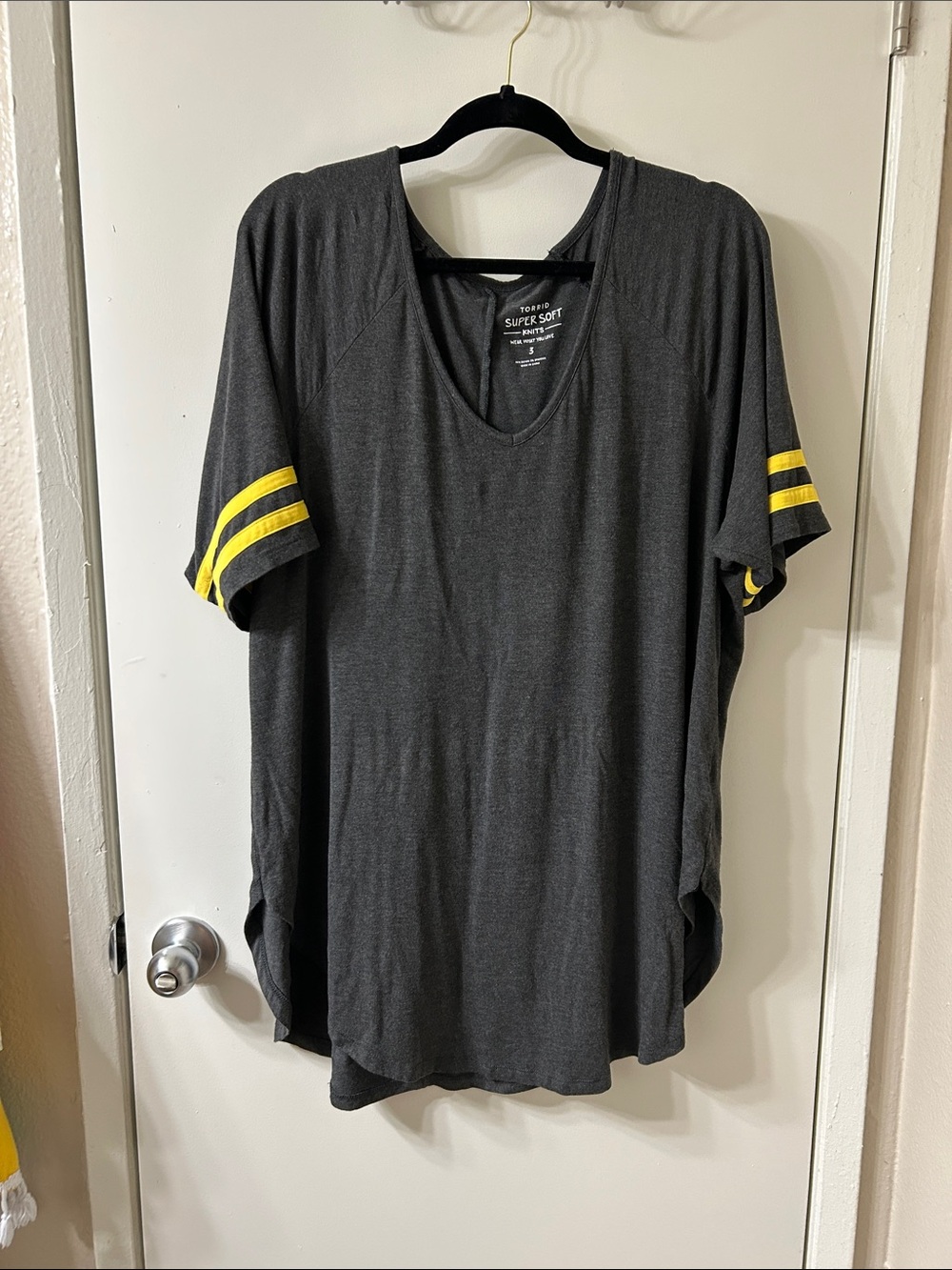 Torrid Charcoal Super Soft Knit Tank